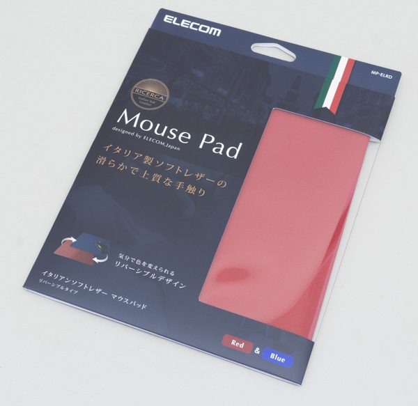 イタリアンソフトレザーを使用した高級マウスパッド