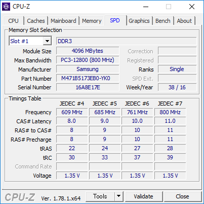 メモリーはオンボードで4GB