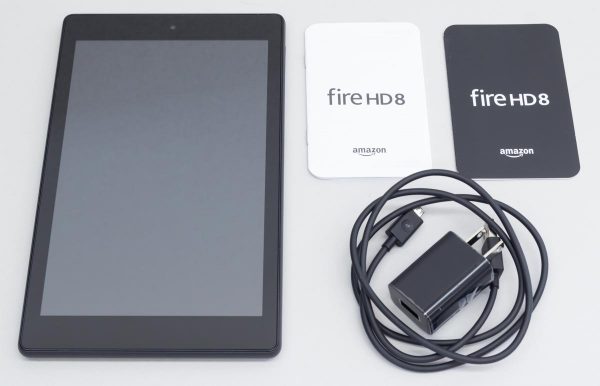 Fire HD 8の箱の中身