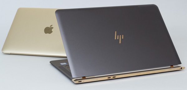 HP Spectre 13とMacBook