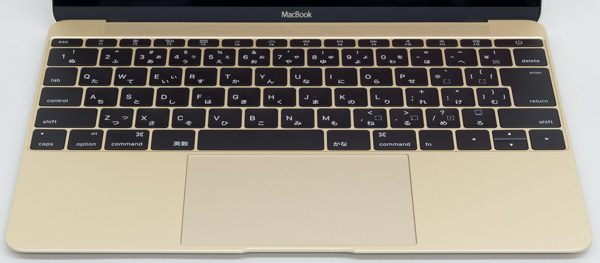 MacBookのキーボード