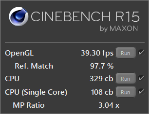 CINEBENCH R15