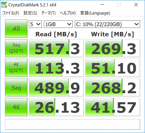 CrystalDiskMark