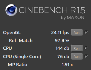 CINEBENCH R15