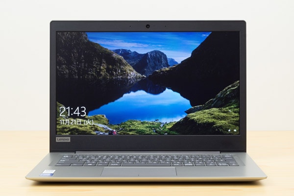 ideapad 120S（14型）の液晶ディスプレイ