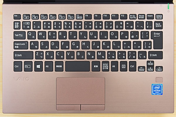 VAIO S11のキーボード