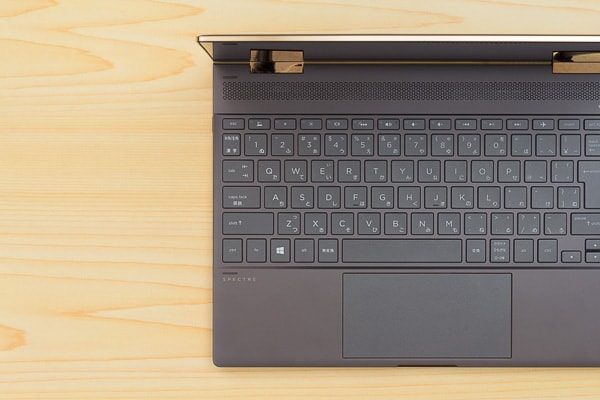 HP Spectre x360のキーボード