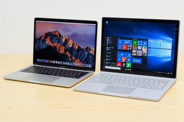 MacBook Proとの比較