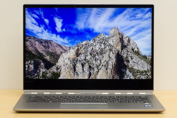 Yoga 920の液晶ディスプレイ