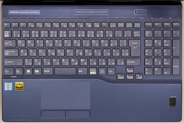 LIFEBOOK WA3/B3のキーボード