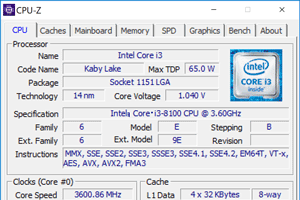 第8世代Core iプロセッサー対応