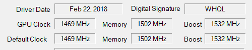 MX150のクロック