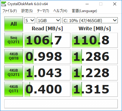 CrystalDiskMark