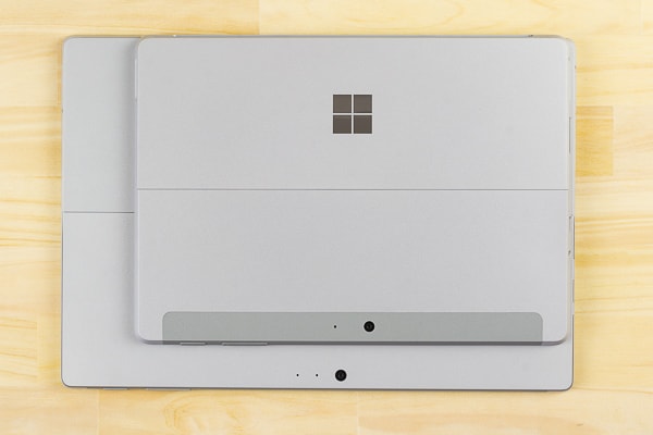 urface GoとSurface Proの比較 サイズ