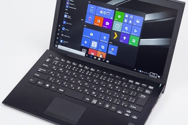 VAIO S13 キーボード面のデザイン