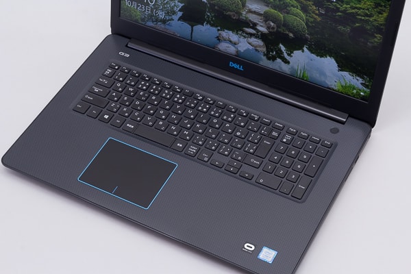 Dell G3 17 キーボード面のデザイン