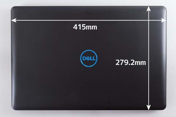 Dell G3 17 本体サイズ