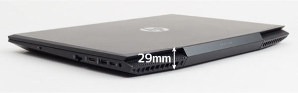 HP Pavilion Gaming 15 厚さ