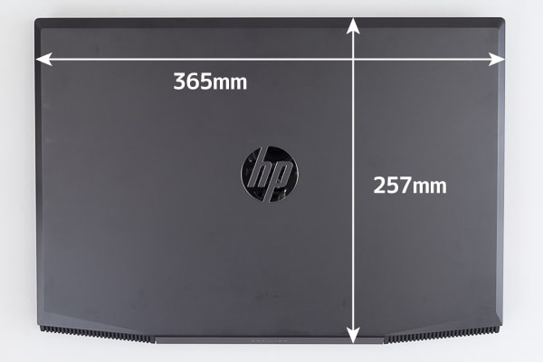 HP Pavilion Gaming 15 大きさ