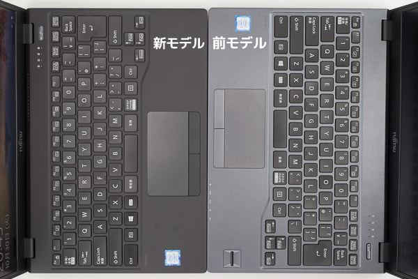 LIFEBOOK WU2/C3 キーボード面