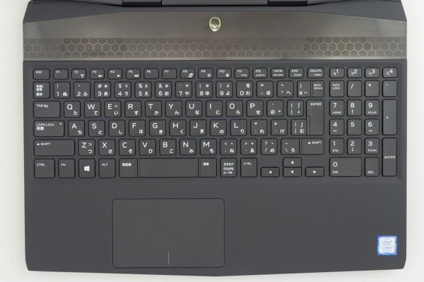 ALIENWARE M15 キーボード