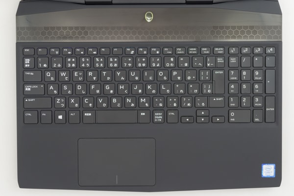 Alienware M15 キーボード