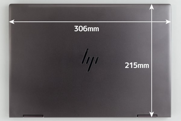 HP ENVY 13 x360 本体サイズ