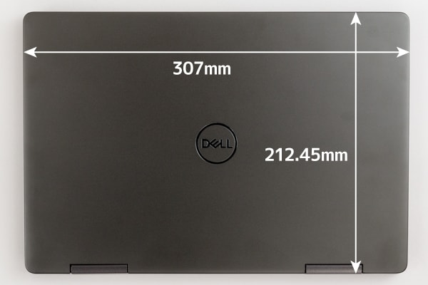 Inspiron 13 7000 2-in-1 本体サイズ