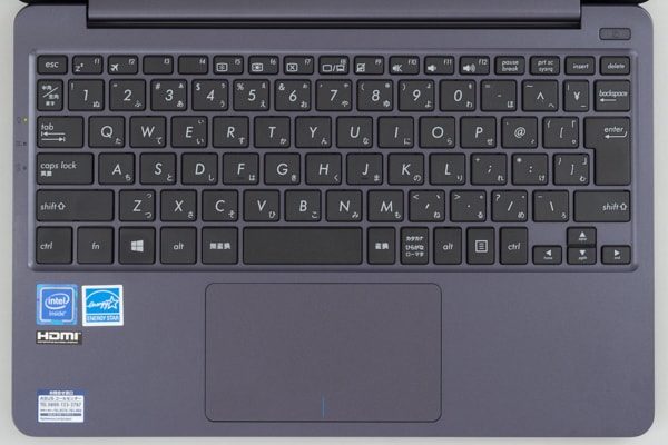 ASUS VivoBook W203MA キーボード