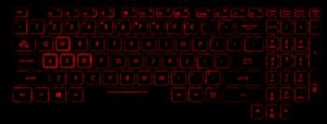 ASUS FX504 バックライト
