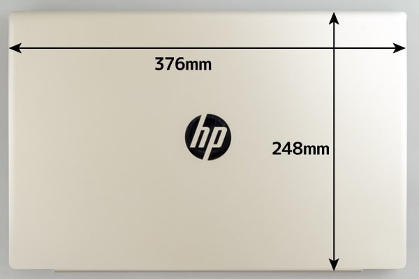 HP Pavilion 15-cu0000 本体サイズ