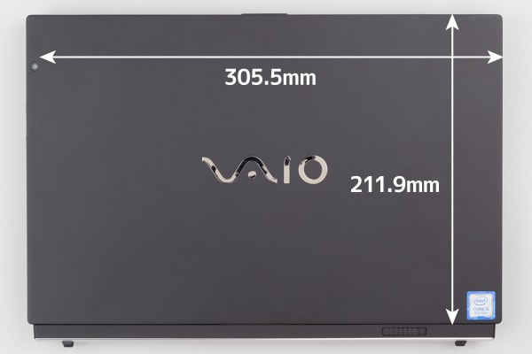 VAIO A12 本体サイズ