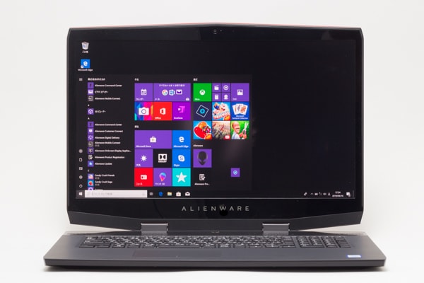 ALIENWARE M17 ベンチマーク