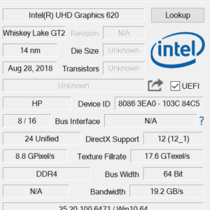 HP Pavilion 13-an0000 GPU