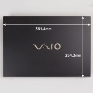 VAIO S15 本体サイズ