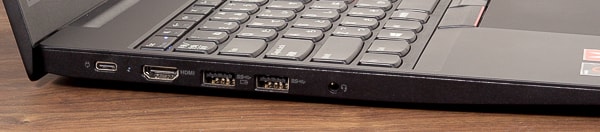 ThinkPad E595 左側面