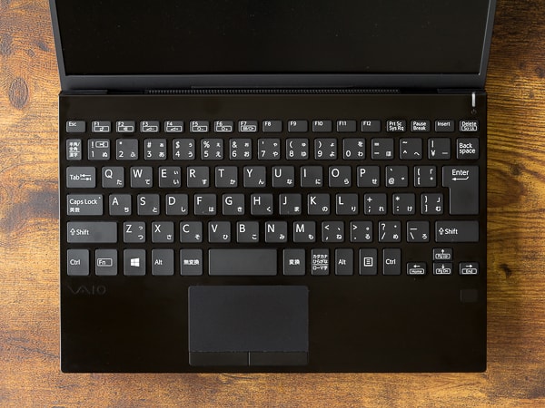 VAIO SX12 | ALL BLACK EDITION キーボード