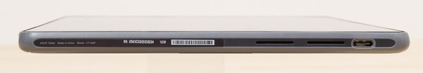 Chromebook Tablet CT100PA 左側面