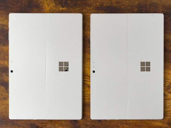 Surface Pro 7 旧モデルと比較