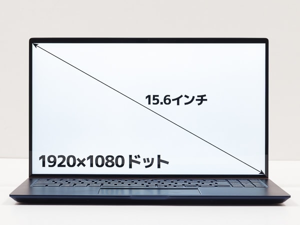 ASUS ZenBook 15 UX534FT 液晶ディスプレイ
