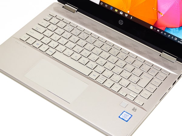 HP Pavilion x360 14 パームレスト