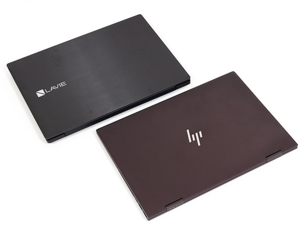 HP ENVY x360 15 (AMD) 質感比較