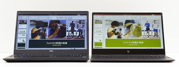 HP ENVY x360 15 (AMD) 視野角