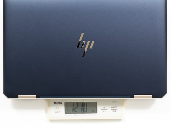 HP Spectre x360 13 2019年モデル 重さ