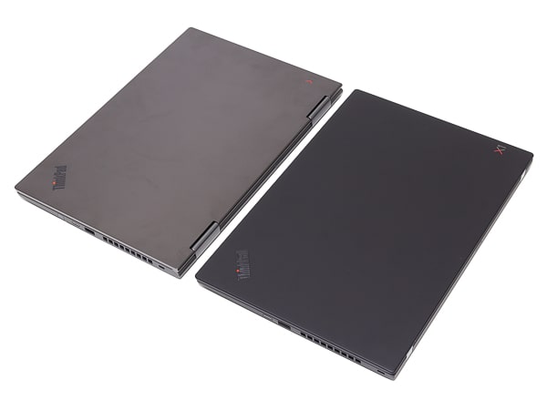 ThinkPad X1 Yoga 2019年モデル カラーの比較