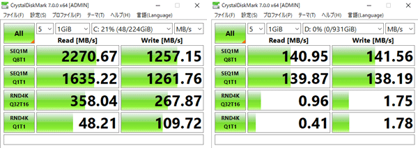 Inspiron 24 5000 (5490) ストレージ