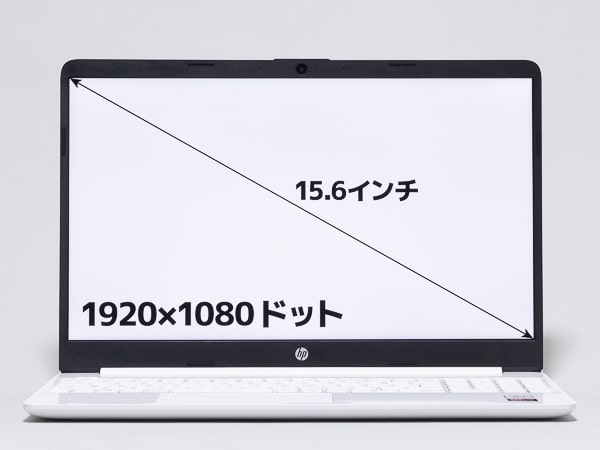 HP 15s-eq1000 画面サイズ