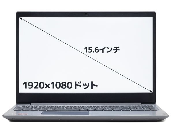 IdeaPad S145 (15, AMD) 画面サイズ