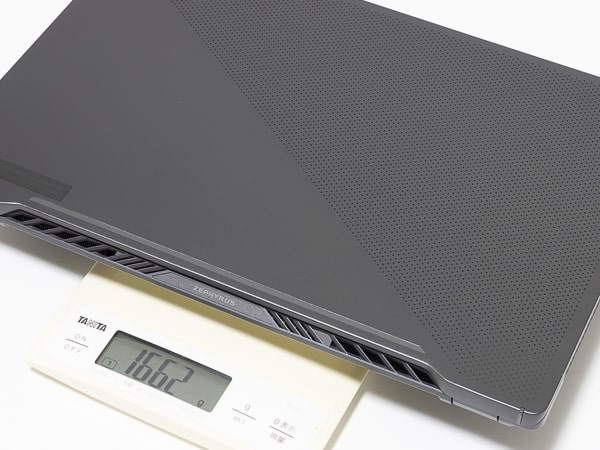 ROG Zephyrus G14 重さ