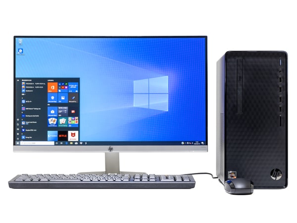 HP Desktop M01 設置イメージ